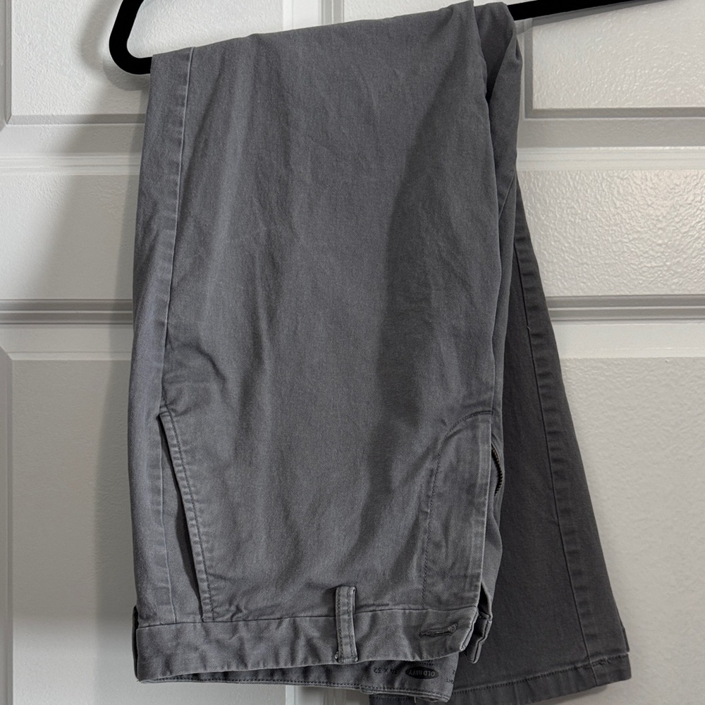 Old Navy Charcoal Ultimate Straight